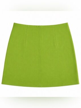 NWT THE ANDAMANE GREEN MINI SKIRT